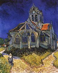 Vincent Van Gogh The Church of Auvers-sur-Oise Sweden oil painting art